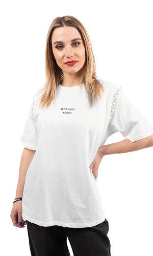 Γυναικείο Λευκό T-Shirt